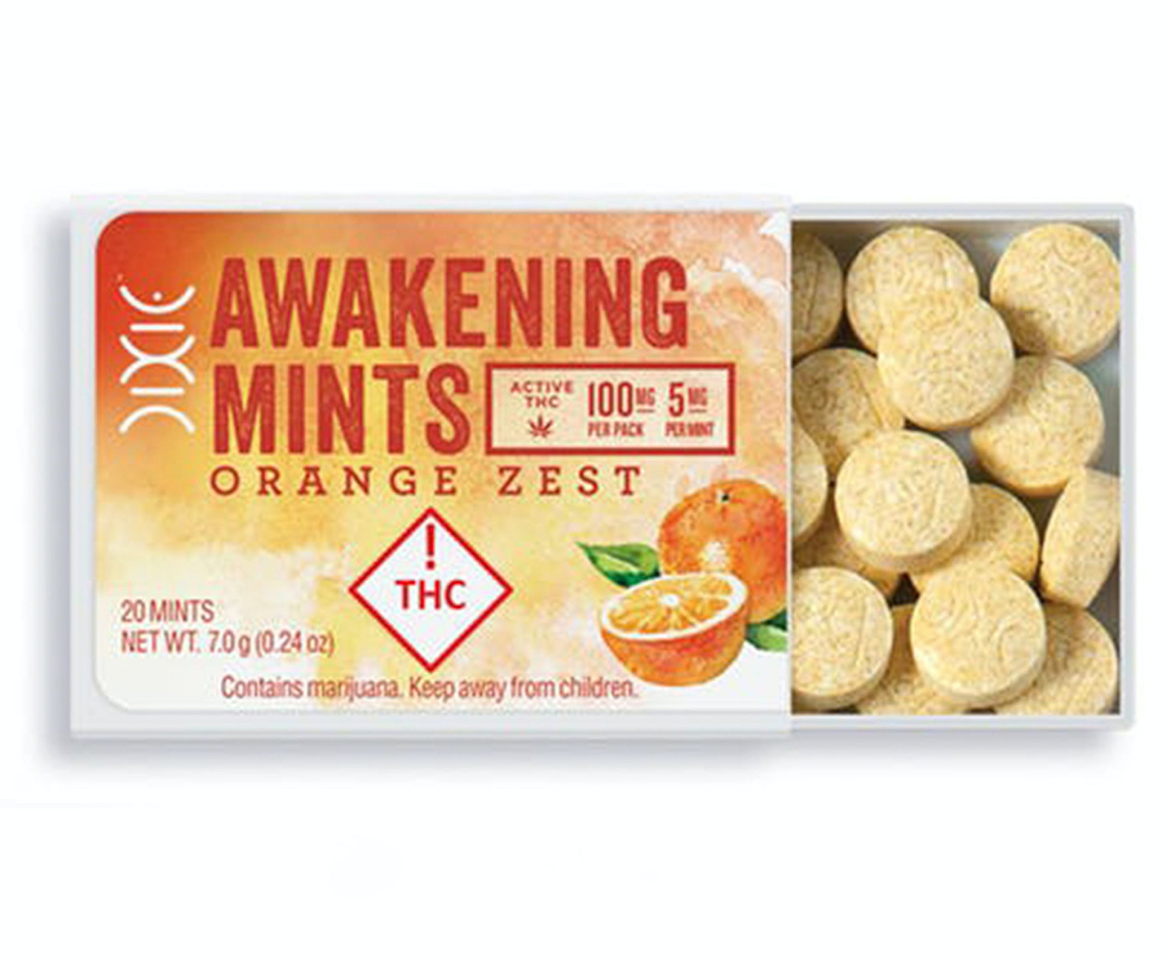 DIXIE MINTS AWAKENING ORANGE 100MG MED