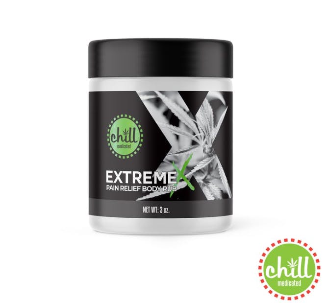 Chill Medicated Extreme X Body Rub 2000:
