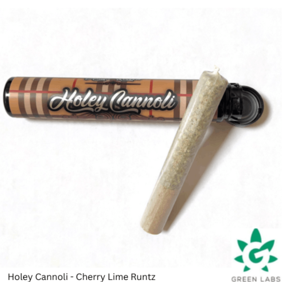(MED) Holey Cannoli Infused 2.5g Rosin Pre-Roll - Cherry Lime Runtz x Frostbite