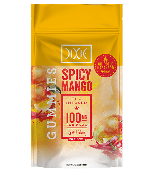 AU | Dixie | Spicy Mango Gummies 100mg
