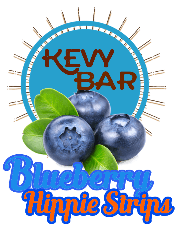 MED | Kevy Bar | Hippie Strips | Blueberry