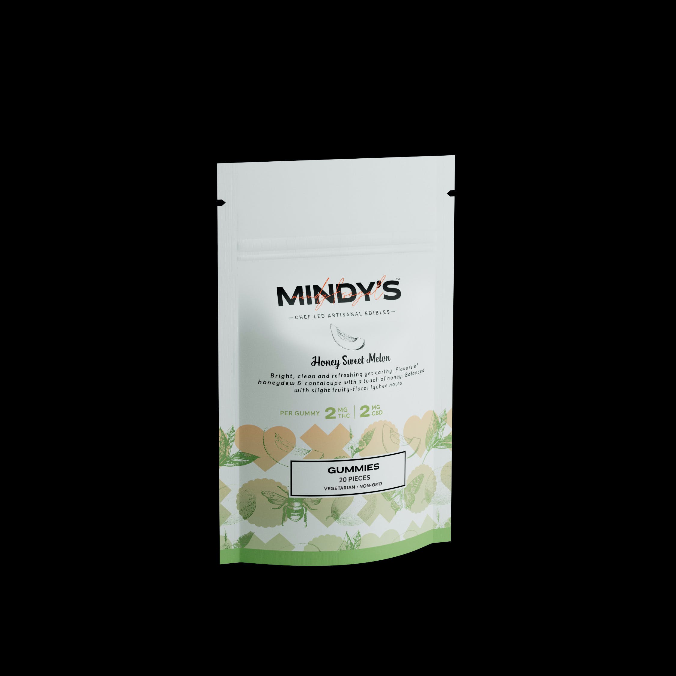 Mindy's | Gummies 1:1 Honey Sweet Melon (H) [20pk]