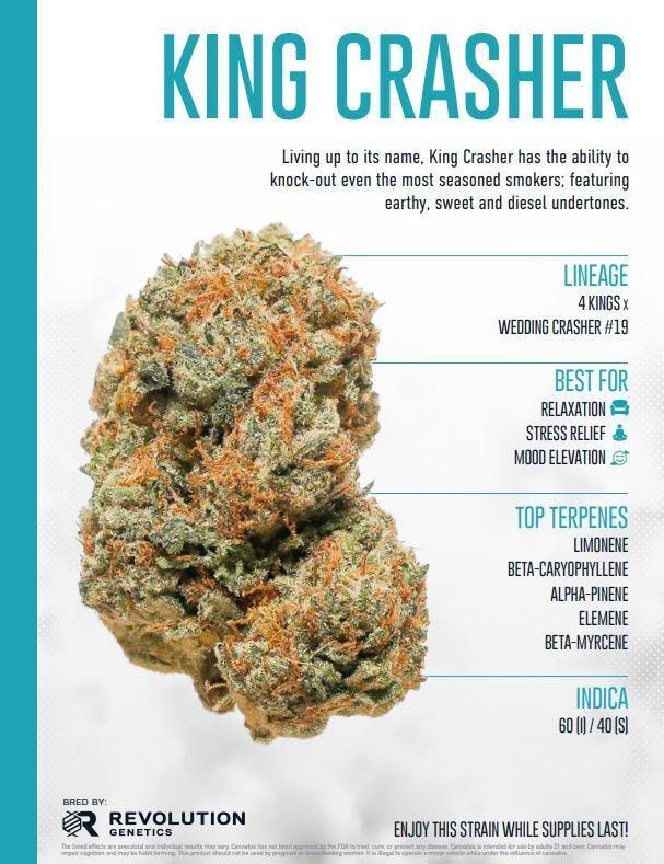  King Crasher Premium Small Buds