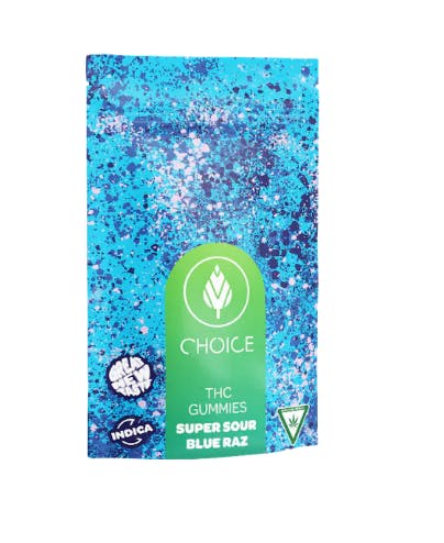 MED | Choice Chews | Sour Blue Raz Dream