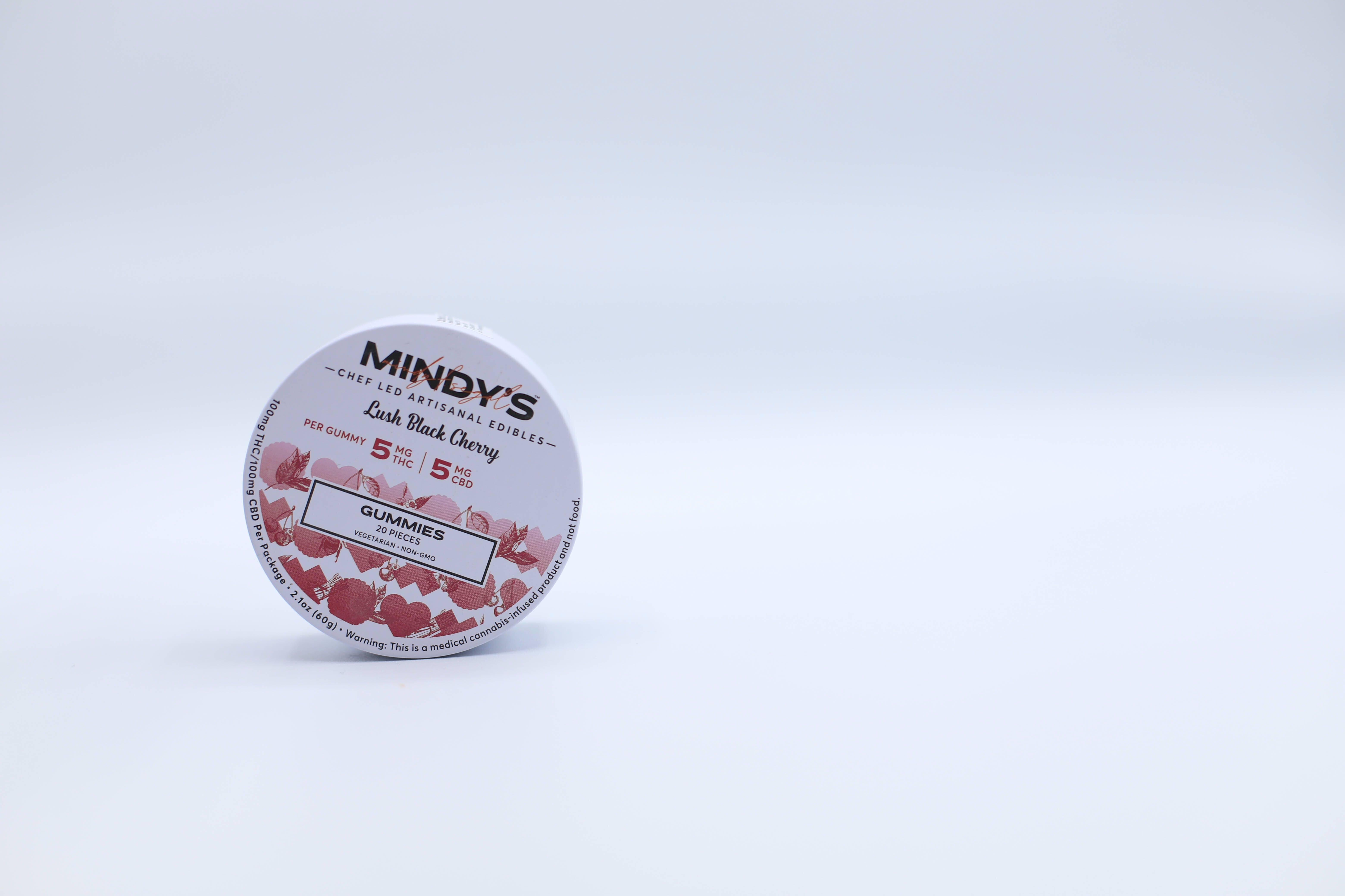 Gummy Black Cherry 1:1 CBD/THC (20pk, 200mg total)