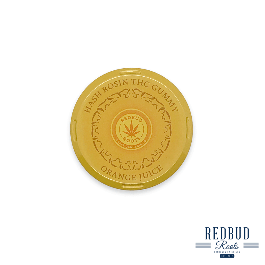 Redbud Roots - Orange Juice Hash Rosin Gummies (REC)