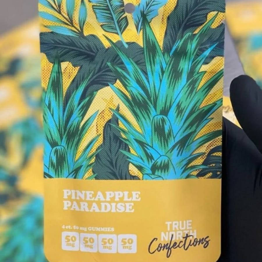 (MED) True North 200mg Gummies - Pineapple Paradise