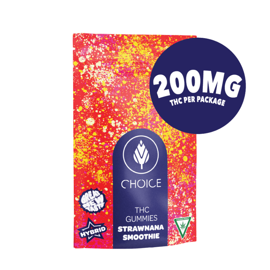CHOICE Chews - Strawnana Smoothie 200mg (REC)