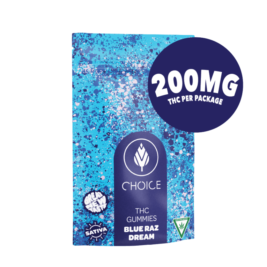CHOICE Chews - Blue Raz Dream 200mg (REC)