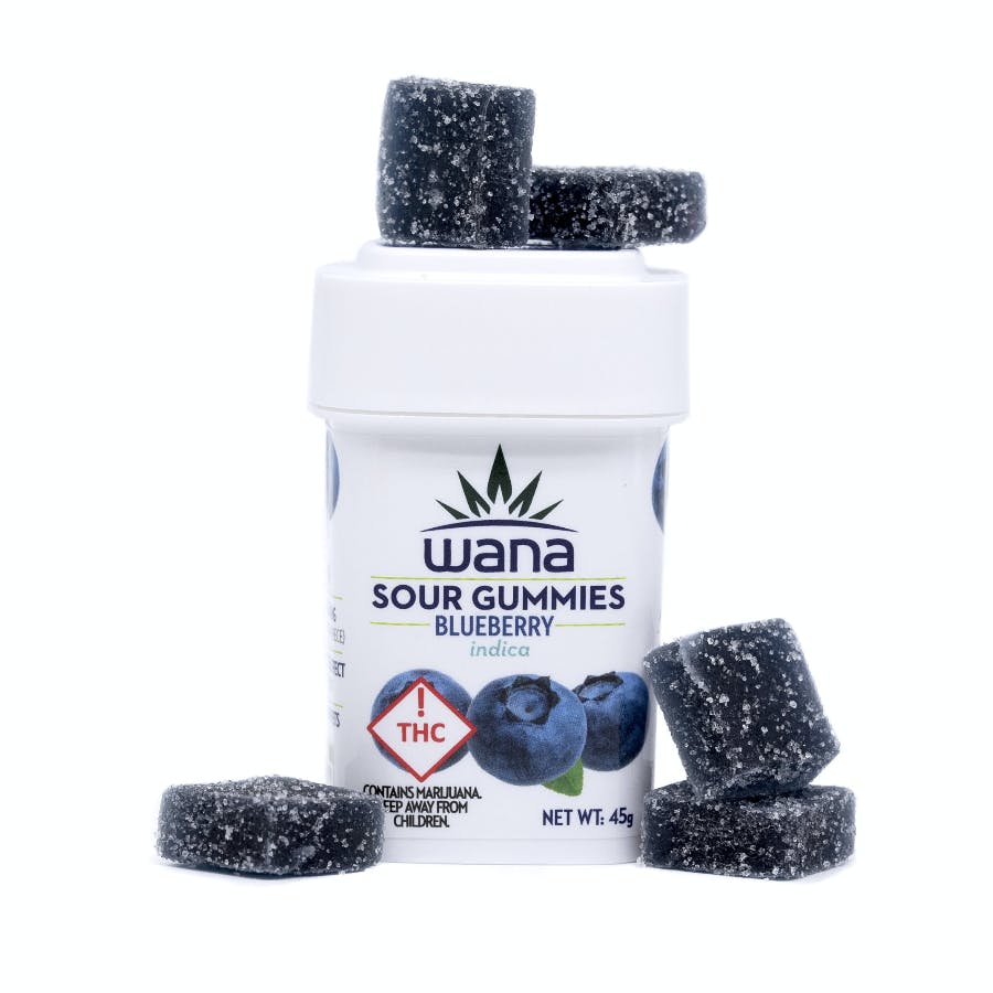  Gummies Blueberry (Indica) 100mg (REC)