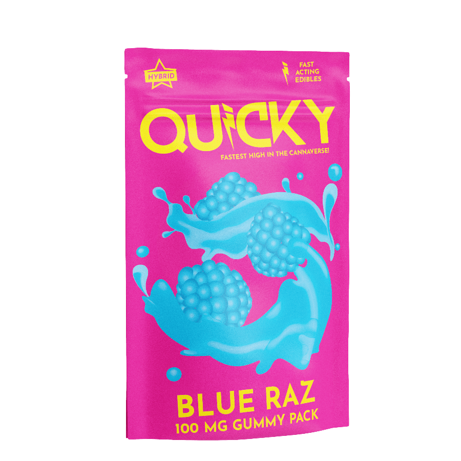 Quicky - Blue Razz 100mg (REC)