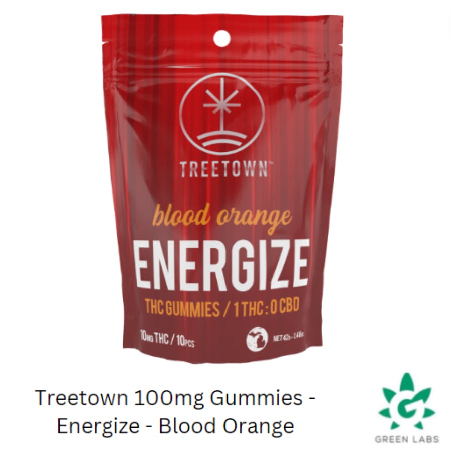 (MED) TreeTown Gummies - Energize Blood Orange