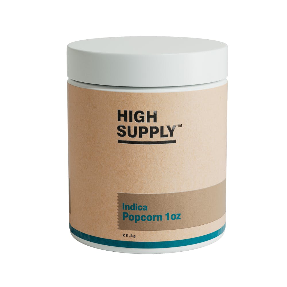 High Supply Indica Popcorn 28g - Tiger's Milk