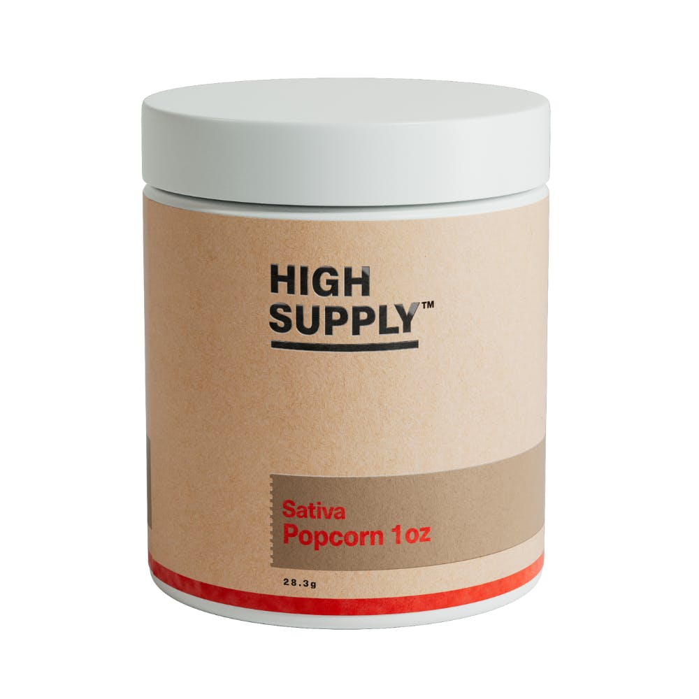 High Supply Sativa Popcorn 28g - Lemon Bean