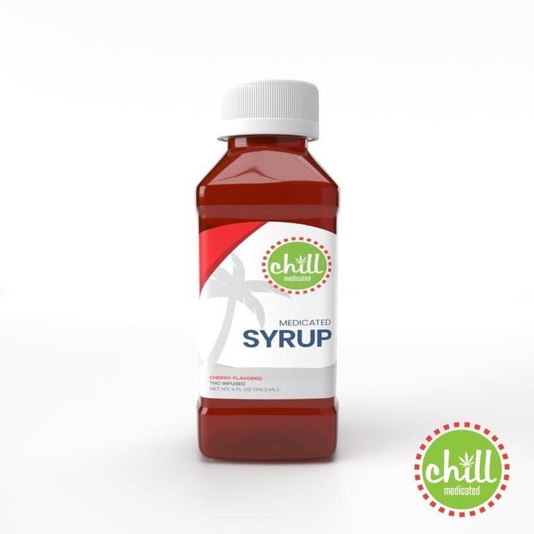 Chill Medicated - 200 mg Cherry Medicated Syrup (REC)