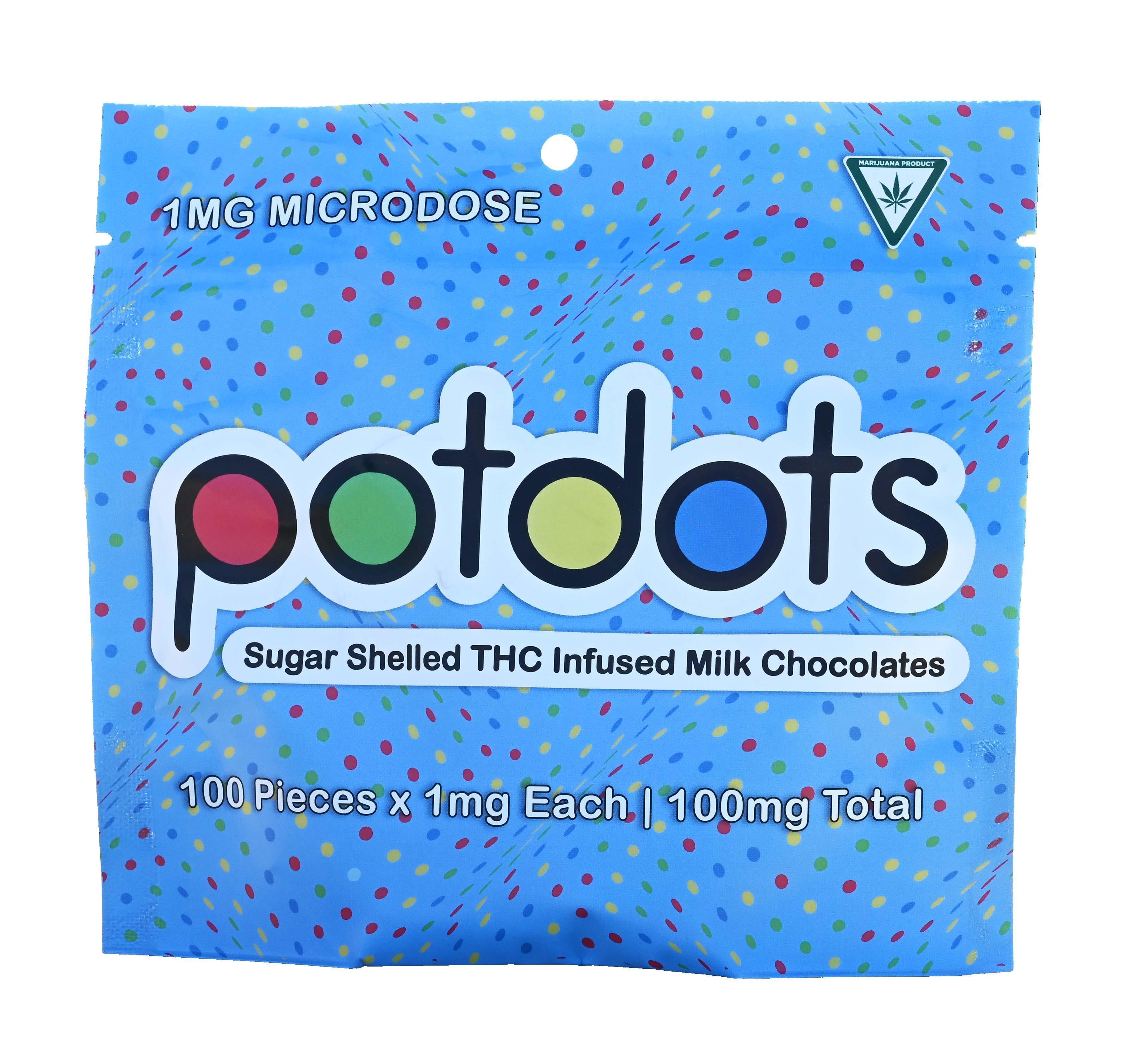 Dream - Pot Dots - Milk Chocolate - 1mg x 100ct Bag - AU