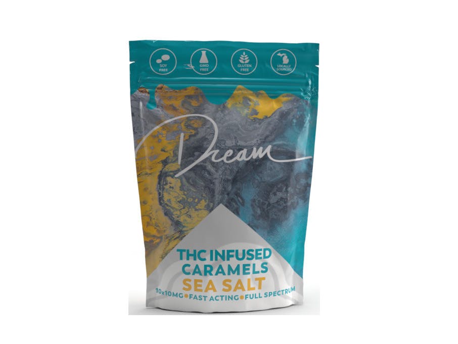 Dream - Caramel - 10x10 Multipack - Sea Salt - 100mg - AU