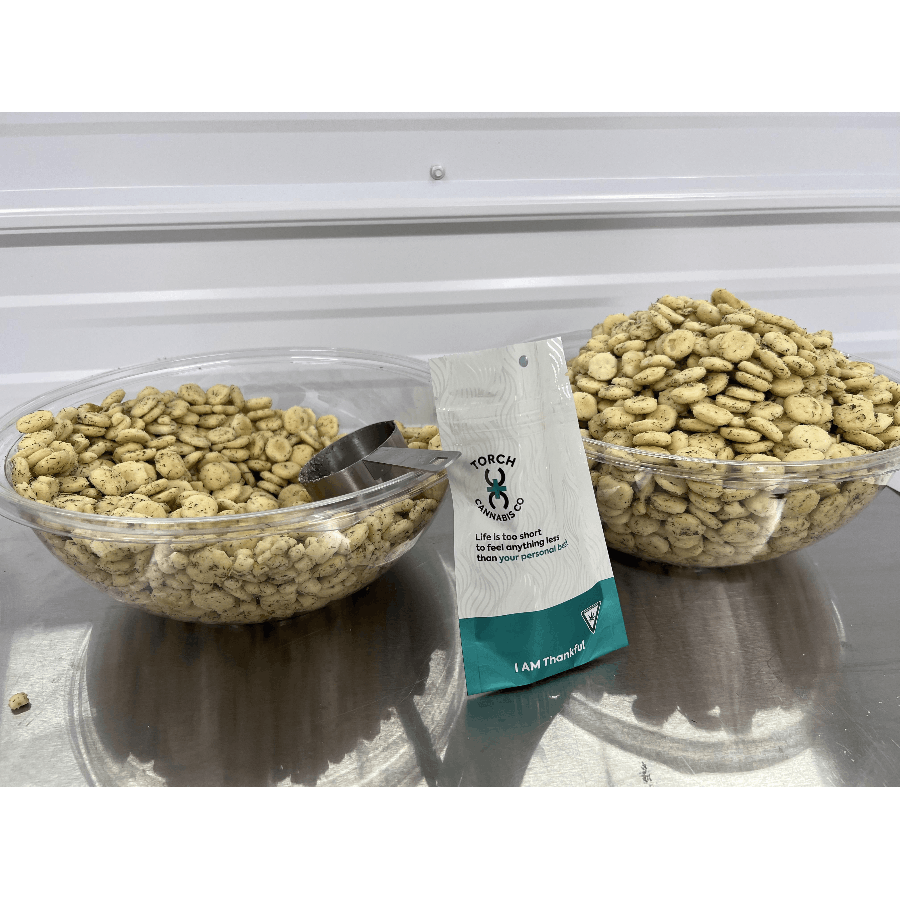 Torch Cannabis Co. - Happy Hippies Dillies Infused Crackers