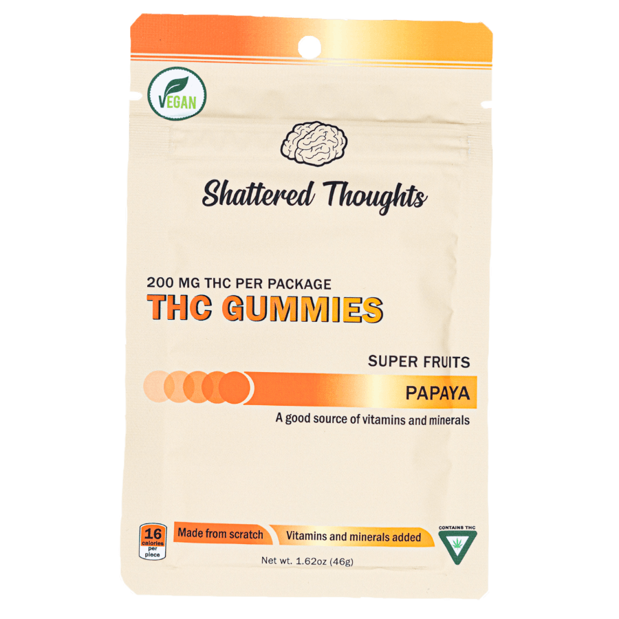 Shattered Thoughts - Papaya 10pk 200mg (REC)