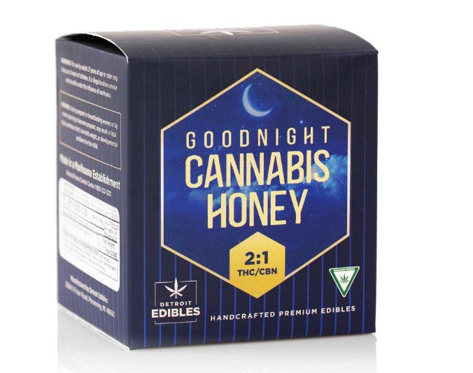 Detroit Edibles - Honey (High Dose) - Goodnight Honey 2:1 THC/CBD (REC)