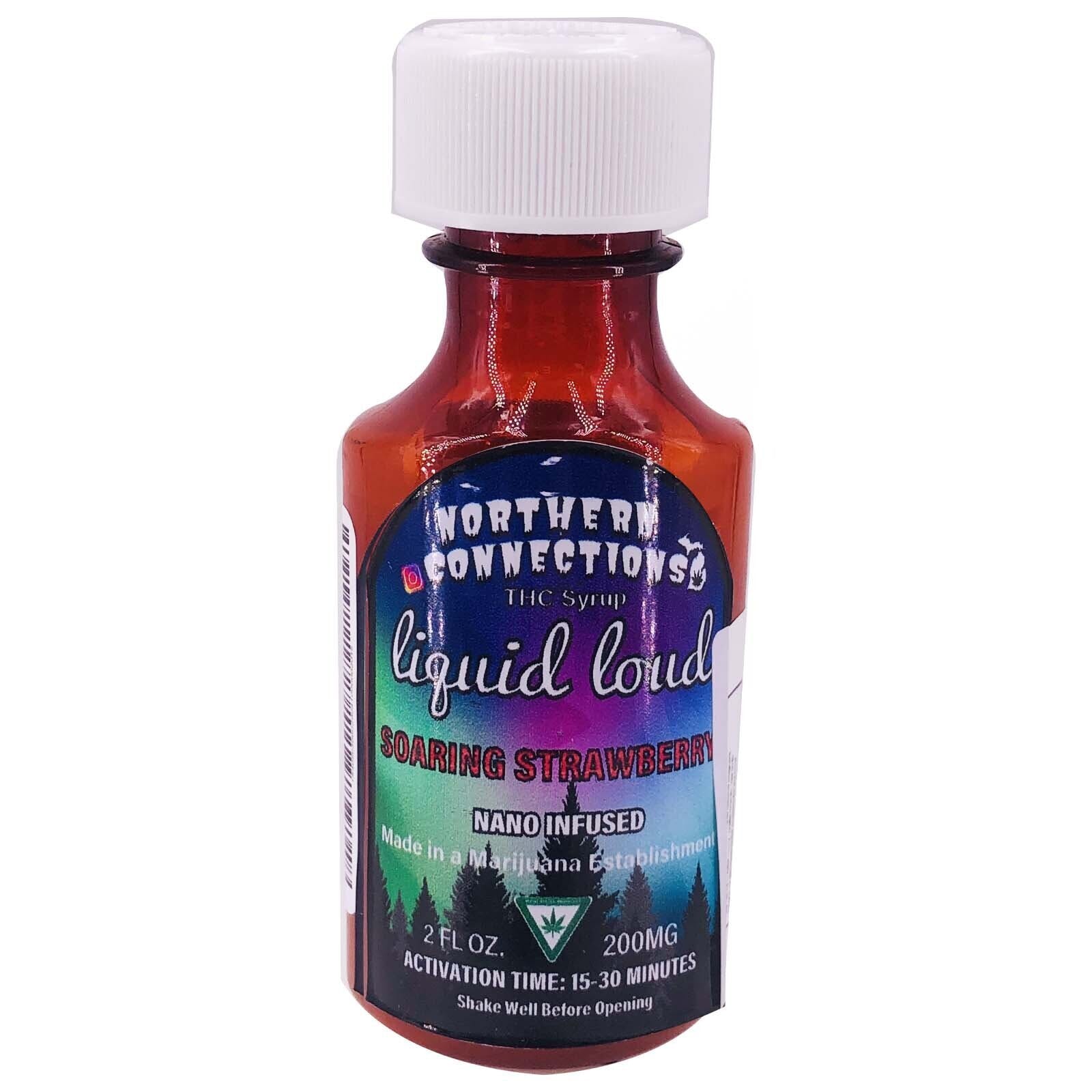 NORTHERN CONNECTIONS LIQUID LOUD STRAWBERRY SYRUP 200MG REC