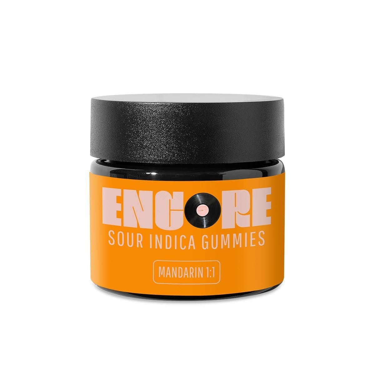 1:1 Mandarin Sour Indica Gummies - 10 Pack