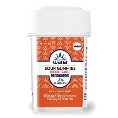 20:1 Blood Orange Gummies - 10 Pack
