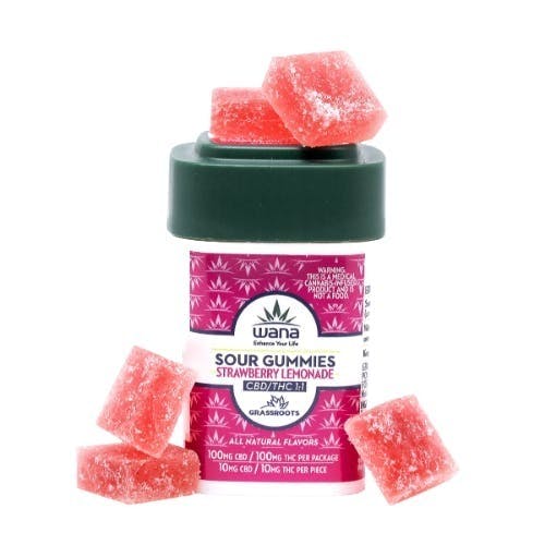 1:1 Strawberry Lemonade Gummies - 10 Pack