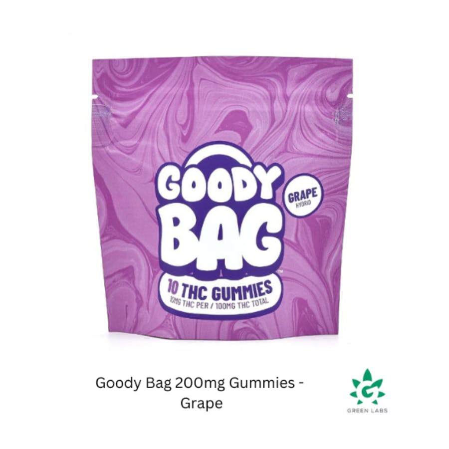 Goody Bag 200mg - Grape (Hybrid)