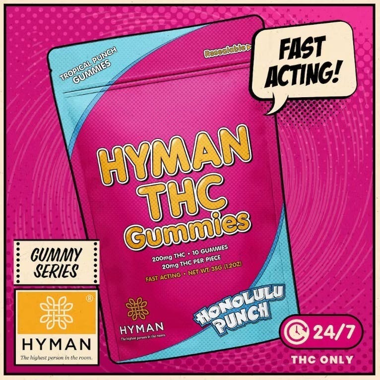 Hyman Cannabis - Honolulu Punch AM 200mg fast acting