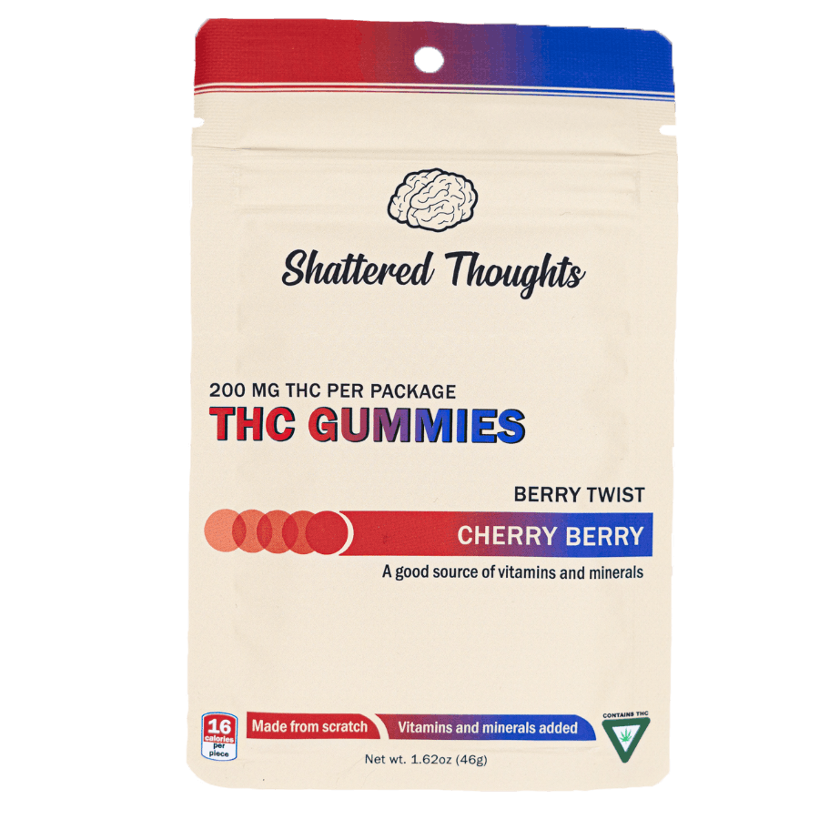 Shattered Thoughts - Cherry Berry 10pk 200mg (REC)