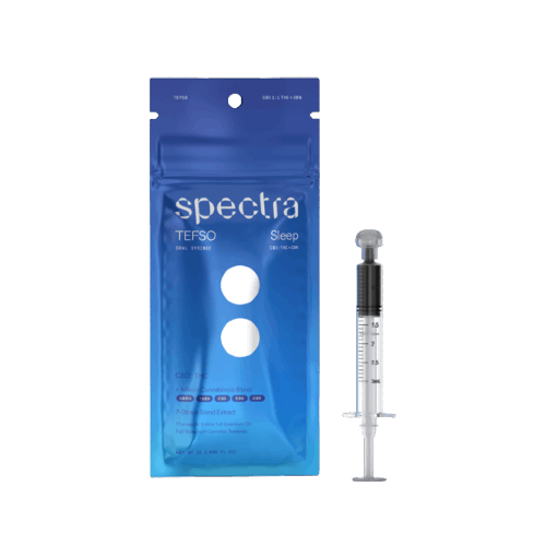 Spectra TEFSO Sleep 1:1 CBD:THC RSO 1000mg