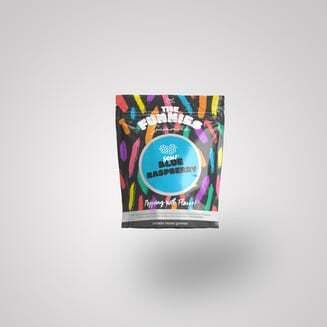 Sour Blue Raspberry [20pk] (100mg) | The Funnies Gummies (REC)