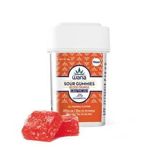 20:1 Blood Orange [10pk] (200mg CBD/10mg THC) | Wana (REC)