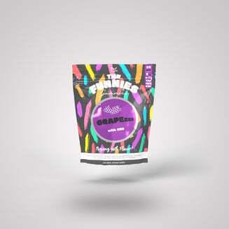 2:1:1 Grapezzz THC:CBN:CBG [20pk] (100mg) | The Funnies Gummies (REC)