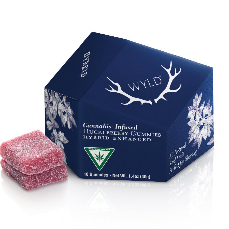 WYLD - Huckleberry Hybrid Gummies 100mg (REC)