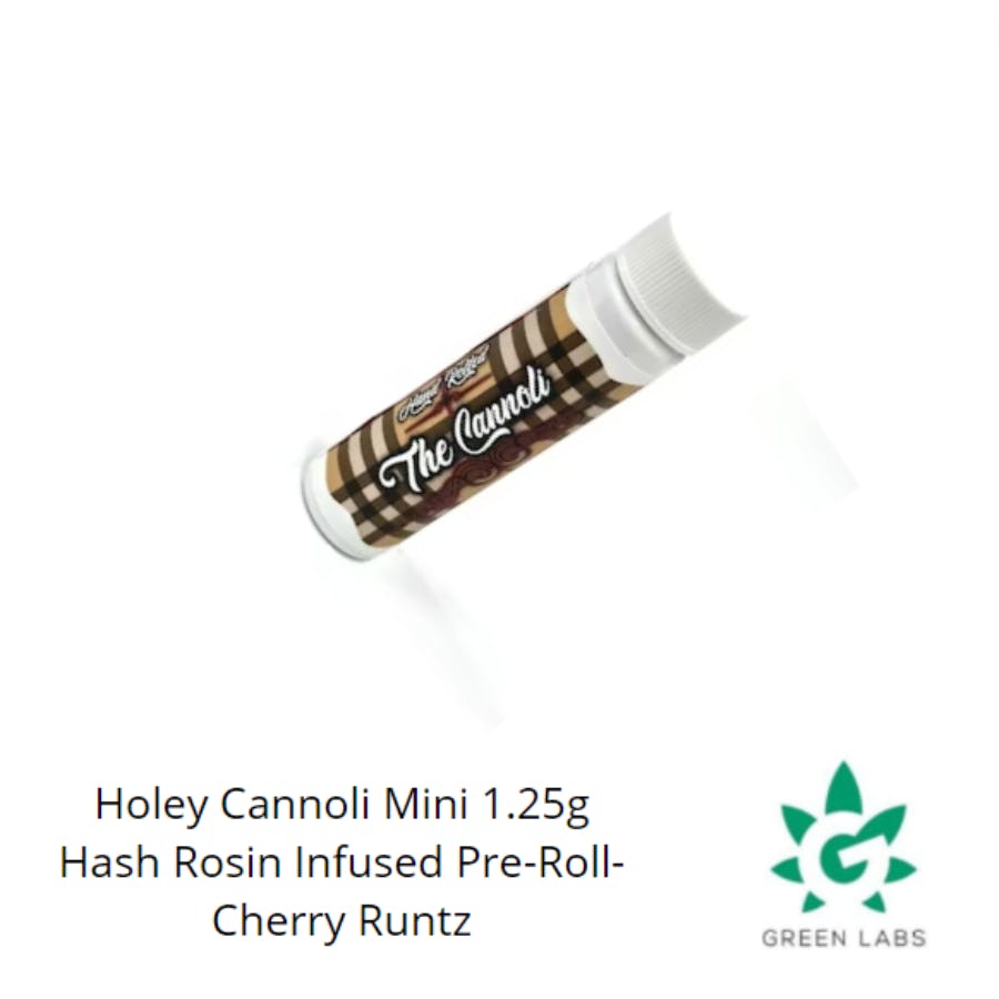 Holey Cannoli Mini Rosin Pre-Roll 1.25g - Cherry Runtz