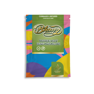 Toffee and Salt Dark Chocolate (100mg) | Bhang