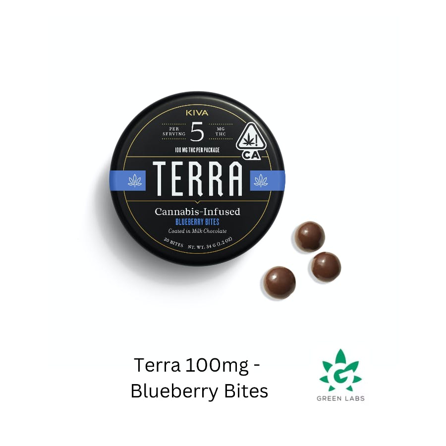 Terra Bites 100mg - Blueberry