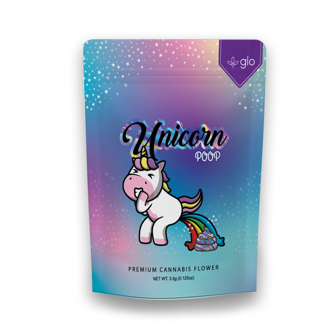 GLO Farms Unicorn Poop Pre-Packed 8th