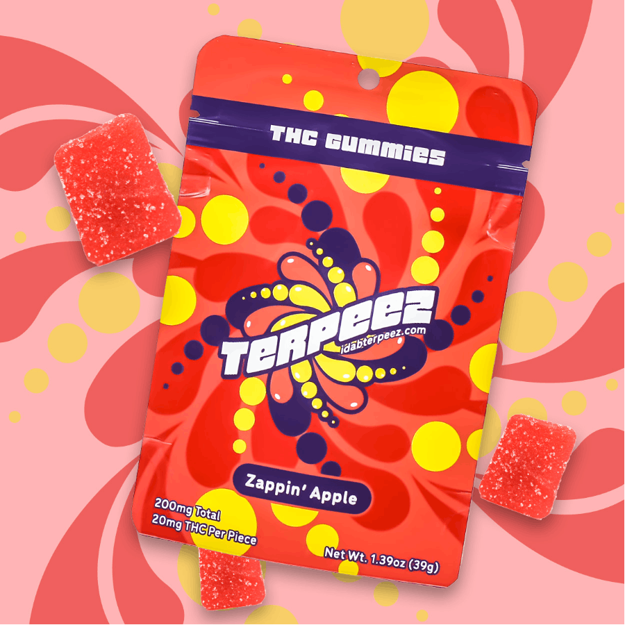 Terpeez - Zappi'n Apple's 200mg Gummies 10pk (REC)