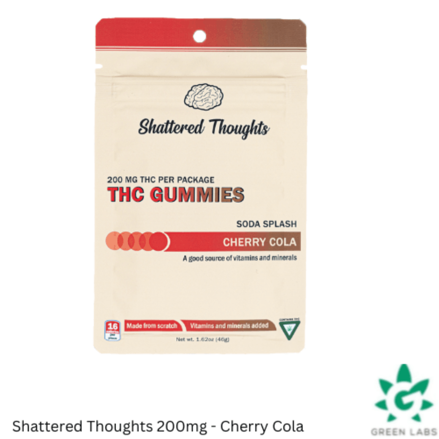 Shattered Thoughts 200mg Gummies - Cherry Cola