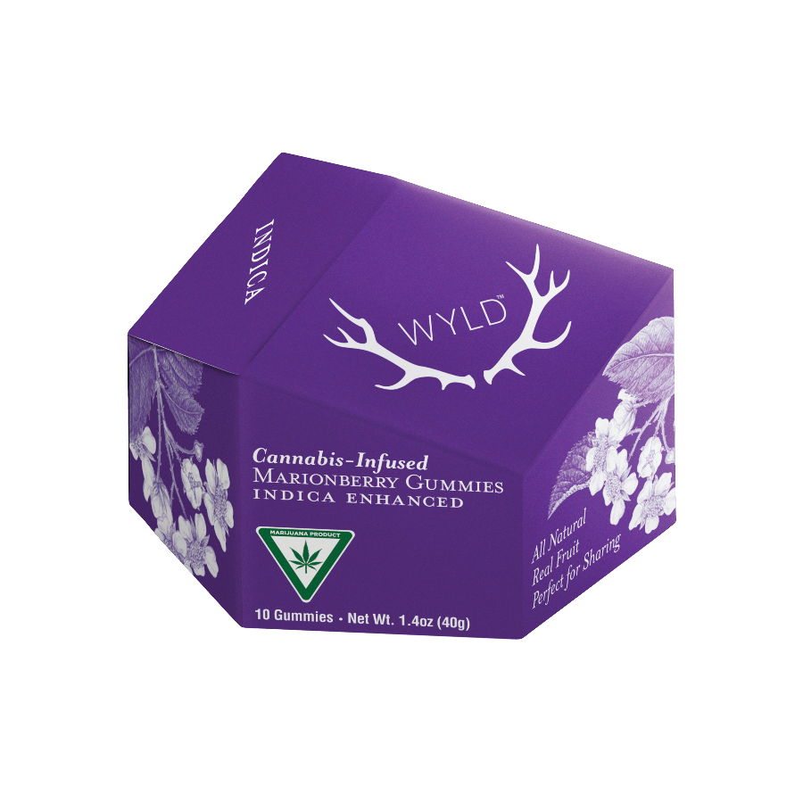 WYLD - Marionberry Indica Gummies 200mg (REC)
