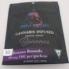 TPW - Freeze Dried Bananas - 10pcs - 20mg per