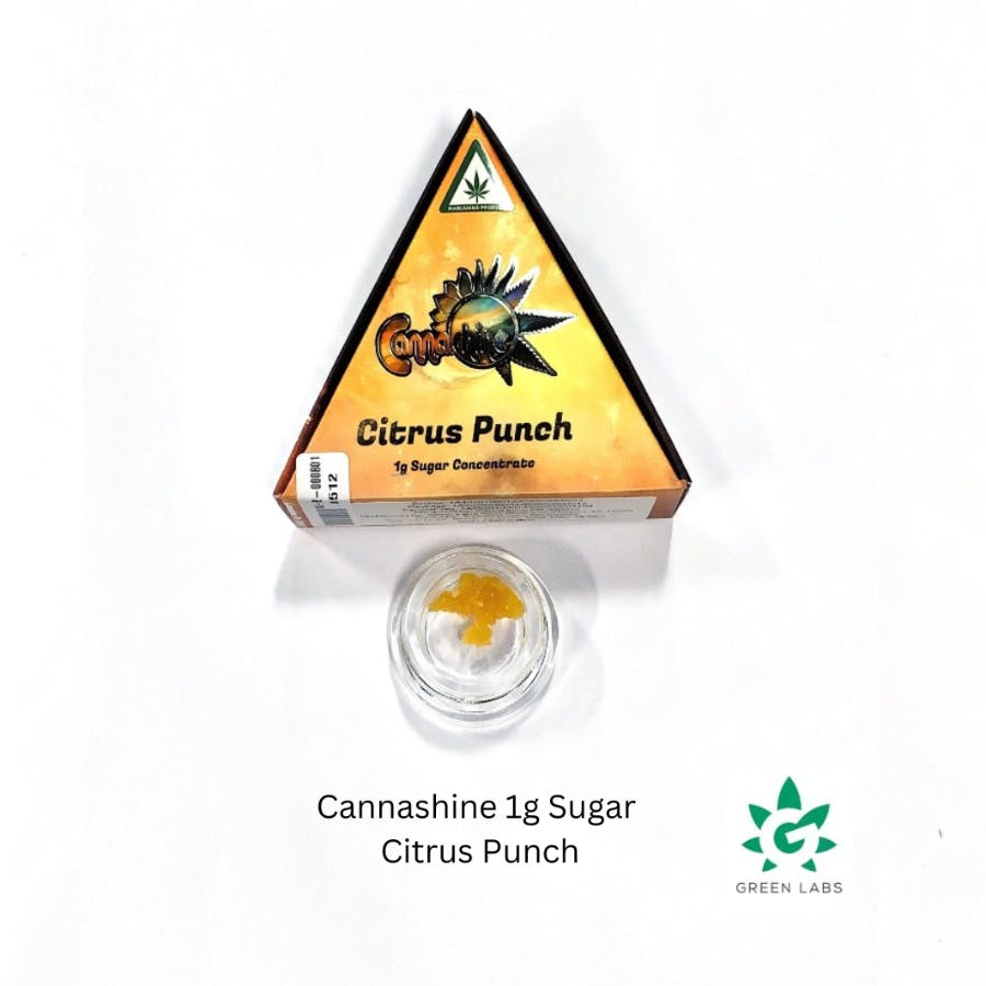 Cannashine 1g Sugar - Citrus Punch
