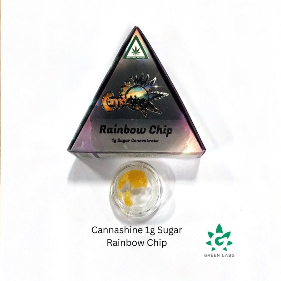 Cannashine 1g Sugar - Rainbow Chip