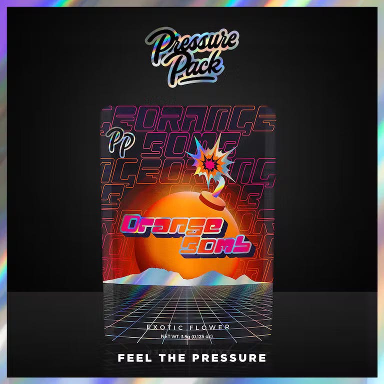 (AU) - Pressure Pack | Orange Bomb | 3.5g | Pre-Pack Flower