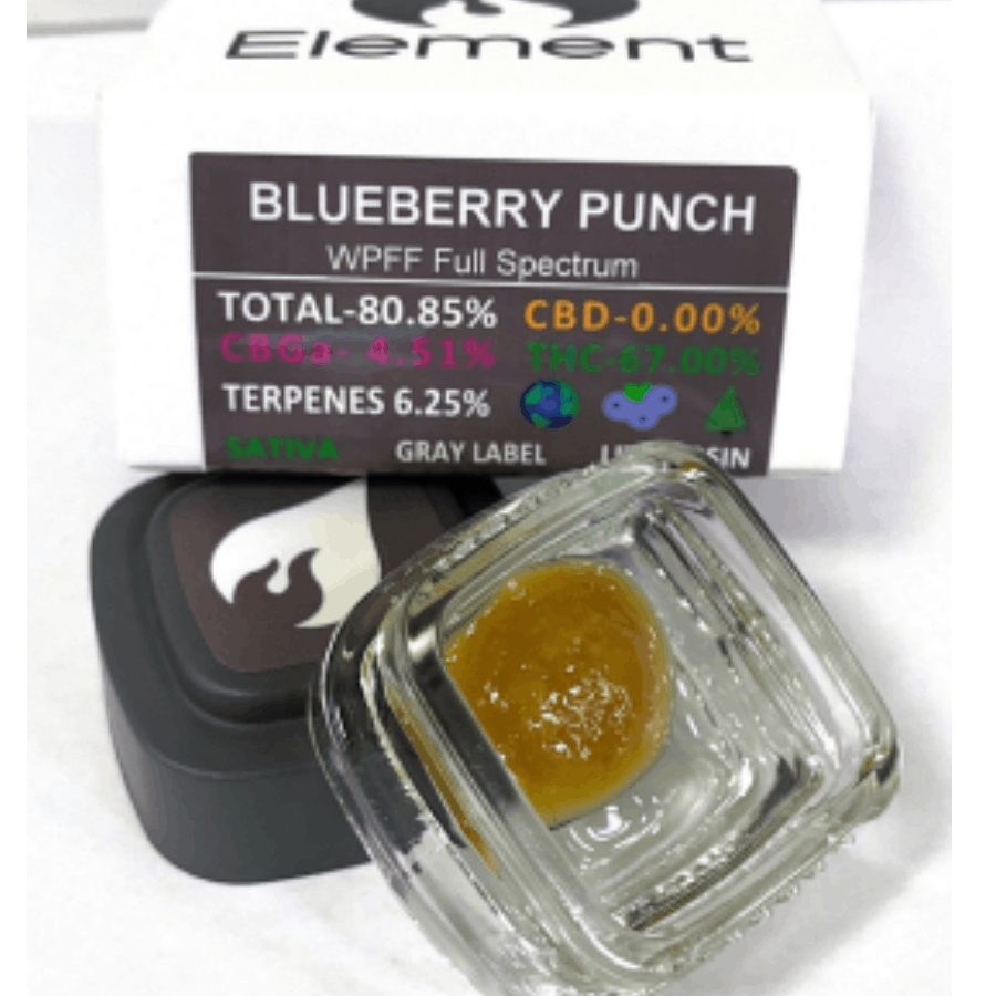 (MED) Element Live Hash Rosin - Blueberry Punch