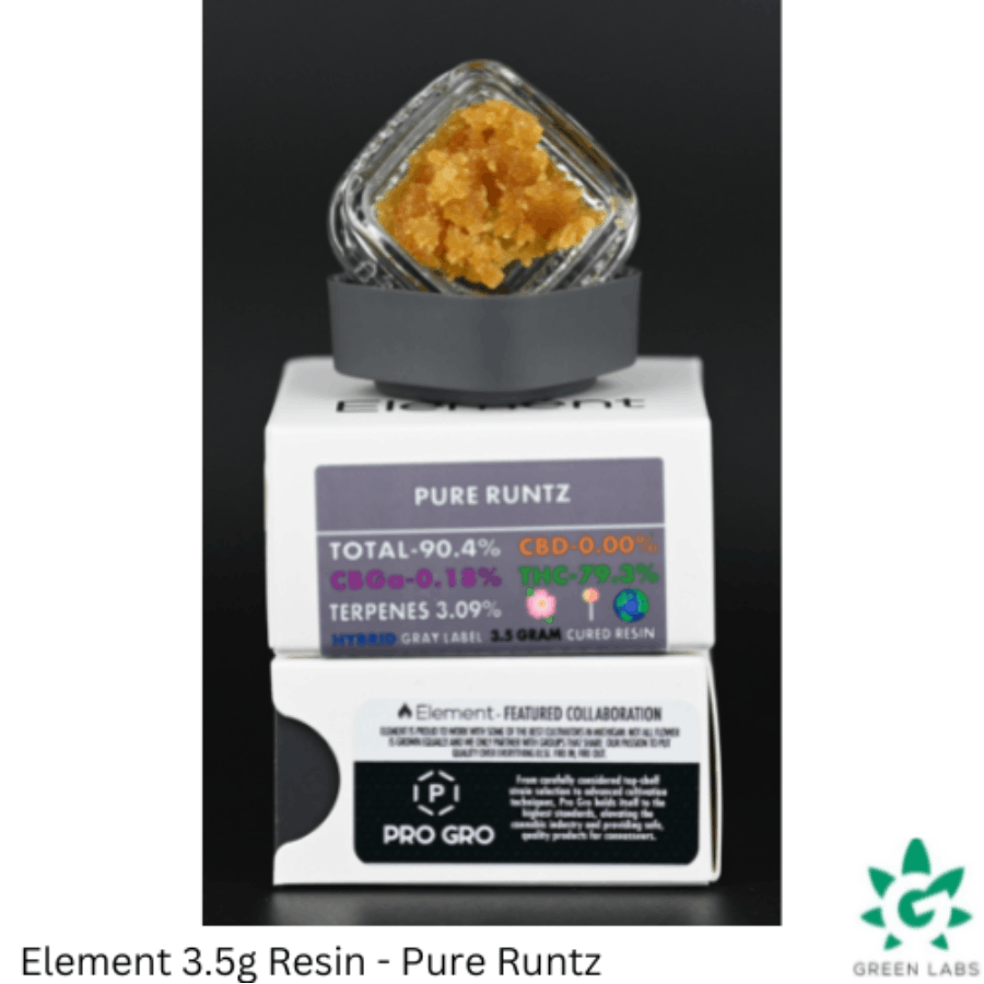 (MED) Element Cured Resin 3.5g - Pure Runtz