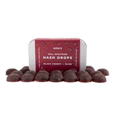 Black Cherry 1:1 CBN - Gummy Hash Drops